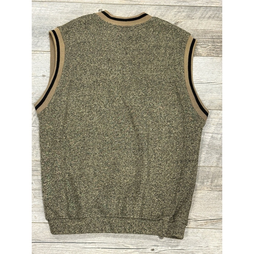 Straight Down Mens Sweater Vest Brown XXL Mens Golf Pullover - Picture 2 of 4